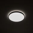 Plafoniera de baie Nowodvorski AGNES ROUND metal, plastic, negru, alb, LED, 22W, 3000K, 1600Lm, IP44 - 10971