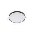 Plafoniera de baie Nowodvorski AGNES ROUND metal, plastic, negru, alb, LED, 22W, 4000K, 1800Lm, IP44 - 10972