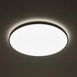 Plafoniera de baie Nowodvorski AGNES ROUND metal, plastic, negru, alb, LED, 64W, 3000K, 5600Lm, IP44 - 10975