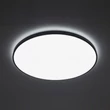 Plafoniera de baie Nowodvorski AGNES ROUND metal, plastic, negru, alb, LED, 64W, 4000K, 5900Lm, IP44 - 10976