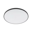 Plafoniera de baie Nowodvorski AGNES ROUND metal, plastic, negru, alb, LED, 64W, 4000K, 5900Lm, IP44 - 10976