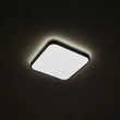 Plafoniera de baie Nowodvorski AGNES SQUARE metal, plastic, negru, alb, LED, 16W, 3000K, 1200Lm, IP44 - 10983