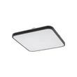 Plafoniera de baie Nowodvorski AGNES SQUARE metal, plastic, negru, alb, LED, 32W, 3000K, 2700Lm, IP44 - 10985