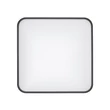 Plafoniera de baie Nowodvorski AGNES SQUARE metal, plastic, negru, alb, LED, 32W, 3000K, 2700Lm, IP44 - 10985