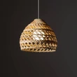 Pendul Nowodvorski  BOHO rattan,alb, maro,E27 - TL-11150