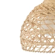 Pendul Nowodvorski BOHO metal, ratan, alb, natur, E27 - 11150