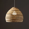 Pendul Nowodvorski  BOHO rattan,alb, maro,E27 - TL-11151