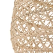 Pendul Nowodvorski BOHO metal, ratan, alb, natur, E27 - 11152