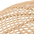 Pendul Nowodvorski RATTAN metal, ratan, alb, natur, E27 - 11154