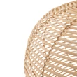 Pendul Nowodvorski RATTAN metal, ratan, alb, natur, E27 - 11155