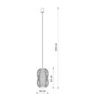 Pendul Nowodvorski  PUKET rattan,alb, maro,E27 - TL-11161