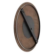 Aplica de perete Nowodvorski RING TIMBER metal, lemn, negru, maro, LED, 22W, 3000K, 400Lm - 11178