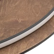 Aplica de perete Nowodvorski RING TIMBER metal, lemn, negru, maro, LED, 22W, 3000K, 400Lm - 11178