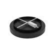 Plafoniera Nowodvorski NIKKI ROUND metal, plastic, alb,negru, LED, 48W, 3000K, 4000Lm - 11207