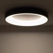 Plafoniera Nowodvorski NIKKI ROUND metal, plastic, alb,negru, LED, 60W, 3000K, 5200Lm - 11208