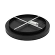 Plafoniera Nowodvorski NIKKI ROUND metal, plastic, alb,negru, LED, 60W, 3000K, 5200Lm - 11208