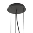 Pendul Nowodvorski SATELLITE metal, plastic, gri, alb, E27 - 11227