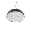 Pendul Nowodvorski SATELLITE metal, plastic, negru, alb, E27 - 11230