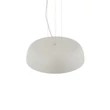 Pendul Nowodvorski SATELLITE metal, plastic, gri, alb, E27 - 11231