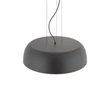 Pendul Nowodvorski SATELLITE metal, plastic, gri, alb, E27 - 11232