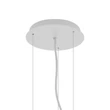 Pendul Nowodvorski SATELLITE metal, plastic, alb, E27 - 11233