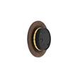 Aplica de perete Nowodvorski RING TIMBER metal, lemn, maro, LED, 7W, 3000K, 60Lm - 11288