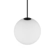 Spot sina monofazata Nowodvorski SNOWBALL metal, sticla, plastic, negru, alb, G9 - 11297