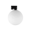 Spot sina monofazata Nowodvorski SNOWBALL metal, sticla, plastic, negru, alb, G9 - 11298