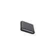 Aplica de perete exterioara Nowodvorski SEMI metal, sticla, negru, LED, 6W, 3000K, 300Lm, IP54 - 11363