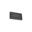 Aplica de perete exterioara Nowodvorski SEMI metal, sticla, negru, LED, 10W, 3000K, 500Lm, IP54 - 11364
