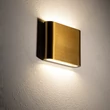 Aplica de perete exterioara Nowodvorski SEMI metal, sticla, alama, LED, 6W, 3000K, 300Lm, IP54 - 11365