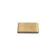 Aplica de perete exterioara Nowodvorski SEMI metal, sticla, alama, LED, 10W, 3000K, 500Lm, IP54 - 11366