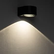 Aplica de perete exterioara Nowodvorski NEL metal, sticla, negru, LED, 5W, 3000K, 500Lm, IP54 - 11368