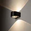 Aplica de perete exterioara Nowodvorski NEL metal, sticla, negru, LED, 10W, 3000K, 880Lm, IP54 - 11370