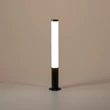 Stalp exterior Nowodvorski MIA metal, plastic, negru, alb, LED, 30W, 3000K, 2500Lm, IP54 - 11374