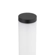 Stalp exterior Nowodvorski MIA metal, plastic, negru, alb, LED, 30W, 3000K, 2500Lm, IP54 - 11374