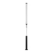 Stalp exterior Nowodvorski MIA metal, plastic, negru, alb, LED, 100W, 3000K, 7800Lm, IP54 - 11375