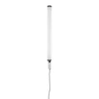 Stalp exterior Nowodvorski MIA metal, plastic, negru, alb, LED, 100W, 3000K, 7800Lm, IP54 - 11375