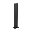 Stalp exterior Nowodvorski SLIT metal, plastic, negru, alb, LED, 12W, 3000K, 600Lm, IP54 - 11376