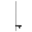 Aplica de perete Nowodvorski EASY metal, plastic, negru, LED+GU10, 11W, 3000K, 380Lm - 11425