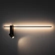 Aplica de perete Nowodvorski EASY metal, plastic, negru, LED+GU10, 11W, 3000K, 380Lm - 11425