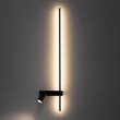 Aplica de perete Nowodvorski EASY metal, plastic, negru, LED+GU10, 11W, 3000K, 380Lm - 11426