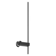 Aplica de perete Nowodvorski EASY metal, plastic, negru, LED+GU10, 11W, 3000K, 380Lm - 11426