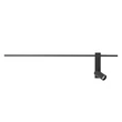 Aplica de perete Nowodvorski EASY metal, plastic, negru, LED+GU10, 11W, 3000K, 380Lm - 11426