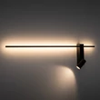 Aplica de perete Nowodvorski EASY metal, plastic, negru, LED+GU10, 11W, 3000K, 380Lm - 11426