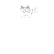 Spot incastrabil Nowodvorski FOURTY metal, negru, GU10 - 11473
