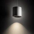 Pendul Nowodvorski POINT DUO metal, plastic, alb, GU10 - 11510