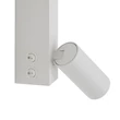 Aplica de perete Nowodvorski EASY metal, plastic, alb, LED+GU10, 11W, 3000K, 450Lm - 11578