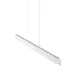 Pendul Nowodvorski Q LED metal, plastic, alb, LED, 31W, 4000K, 3035Lm - 8251
