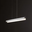 Pendul Nowodvorski Q LED metal, plastic, alb, LED, 31W, 4000K, 3035Lm - 8251